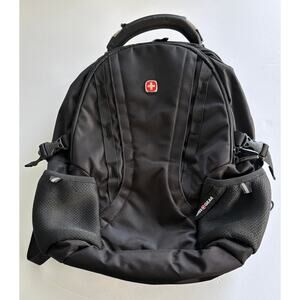 Swissgear 3760 ScanSmart Laptop All-in-One Black Backpack Carry On Luggage Strap